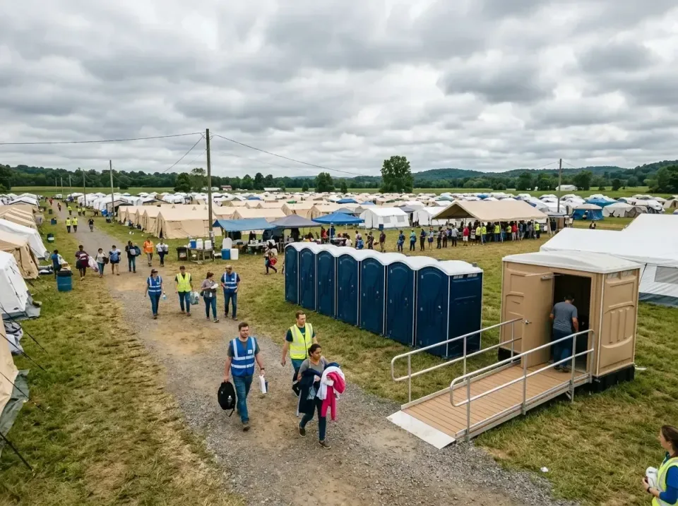 disaster-relief-camp-restrooms-010 — frequently asked questions, Dumpster & Portable Bathrooms Rental in Dawson Springs, KY
